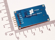 Arduino Micro SD card, Micro SDHC , SPI интерфейс (монтажный модуль)