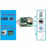 Контроллер солнечных панелей 6-20В с USB выходом  5В 2А