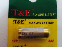 Батарейка T&E 23A Alkaline battery 12В 55 мАч A23/12V