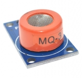 MQ-3  ( Датчик газа, паров алкоголя, этанола и т.д.) (Монтажный модуль)