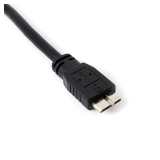 Кабель micro USB 3.0 Y-Type 50 см (для подключения внешнего жесткого диска в 2 порта USB)
