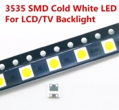 Светодиод SMD 3535, ультра яркий белый цвет 2Вт  6В - 6.8В 250-300мА, аналог LG innotek 3535 LED LATWT391RZLZK и SBWVL2S0E