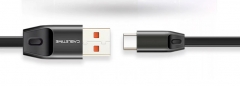 Кабель USB Type C - USB 1м, максимальный ток 2.4А, защита от изломов, CABLETIME
