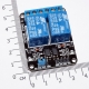Модуль реле 2-х канальный для Arduino (с оптронной изоляцией 5В, переключение 0, реле SONGLE или аналог)