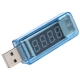 Электронный портативный USB-тестер (напряжение 3-8В, ток 0-3А, 4 сегмента)