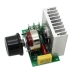 Мощный электронный симисторный регулятор напряжения до 3800 Вт для электронных устройств регулирования освещенности/скорости/температуры